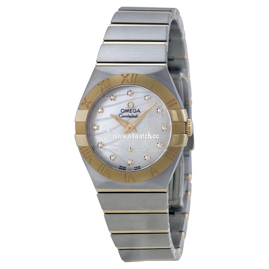 Omega 12320276055005 Constellation Ladies Quartz Stainless Steel
