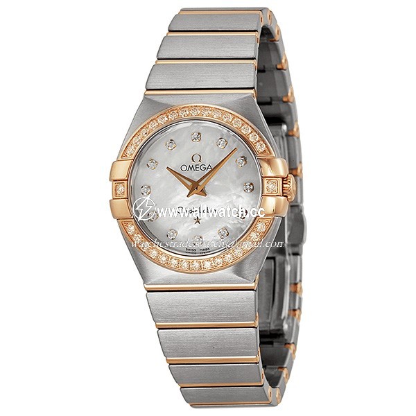 Omega 12325276055001 Constellation Ladies Quartz Stainless Steel