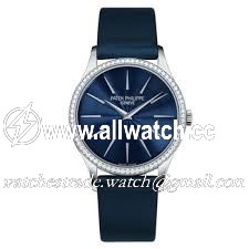 Patek Philippe 4897G-001 Calatrava Ladies Hand Wind 18kt White Gold