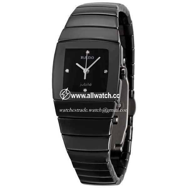Rado R13726702 Ladies Quartz Black Ceramic