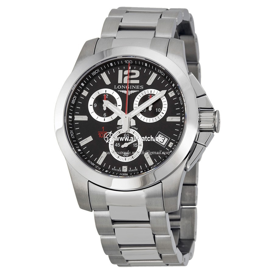 Longines L37004566 Conquest Mens Quartz Stainless Steel