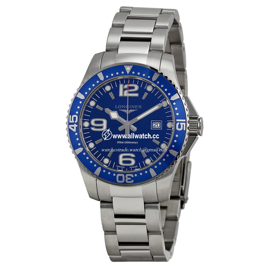 Longines L3.640.4.96.6 HydroConquest Mens Quartz Stainless Steel