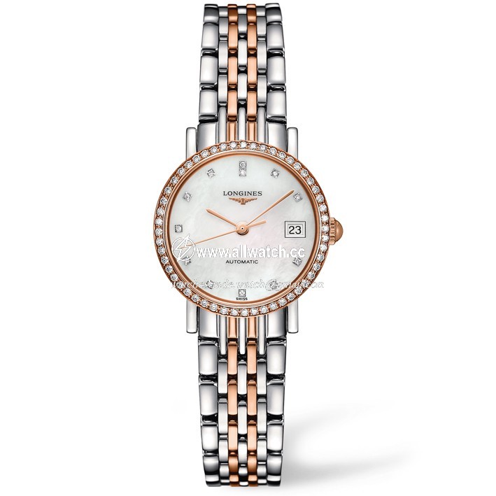 Longines L43095887 Ladies Automatic 18 Carat Rose Gold