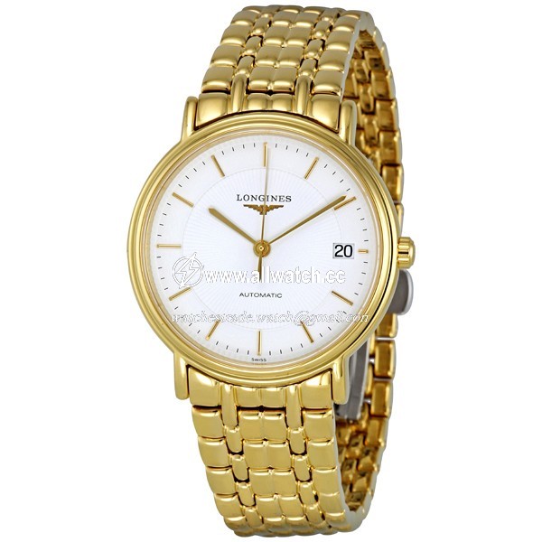 Longines L48212188 Mens Automatic Gold PVD Stainless Steel