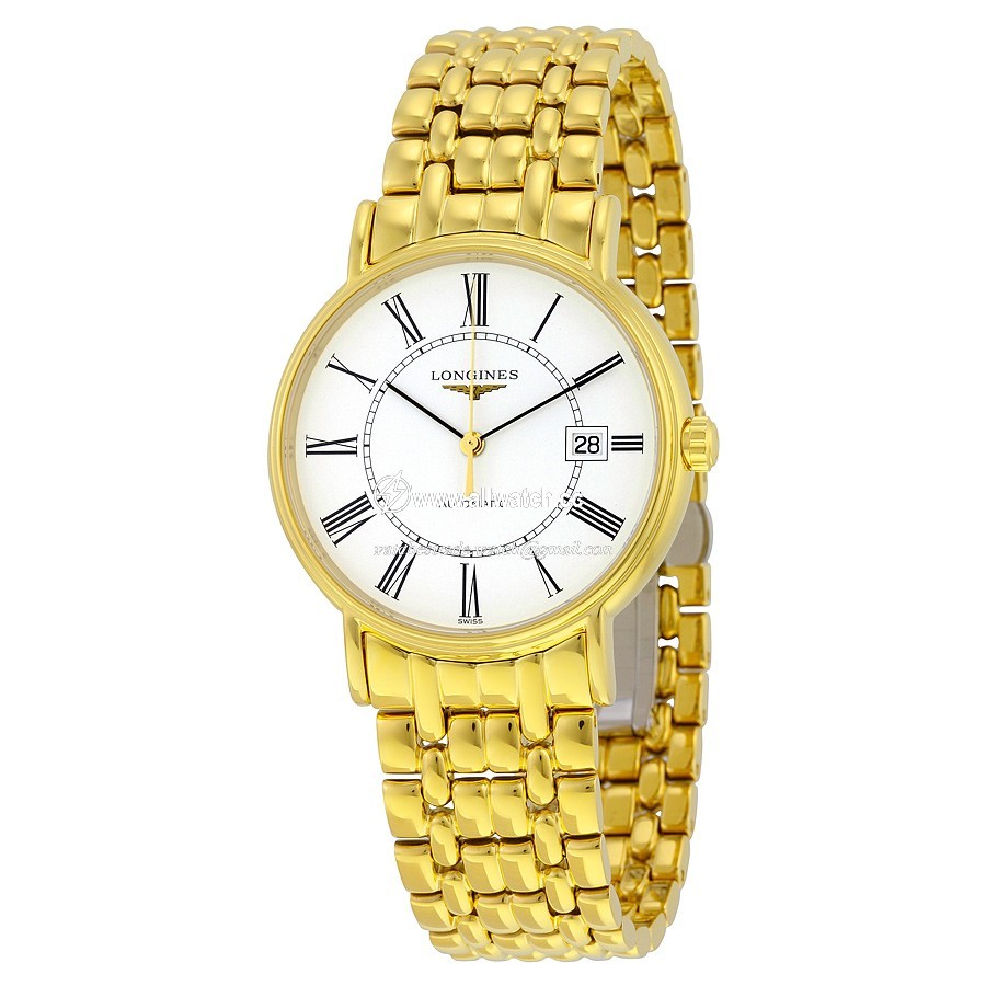 Longines L49212118 Mens Automatic 18kt Gold PVD Stainless Steel