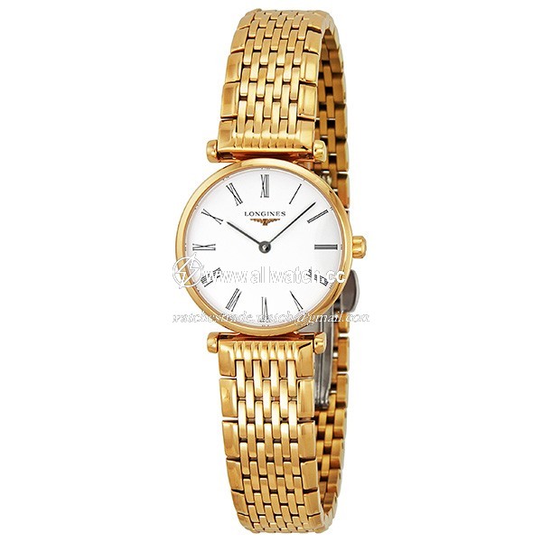 Longines L4.209.1.11.8 La Grande Classique Ladies Quartz Rose Gold PVD Stainless Steel