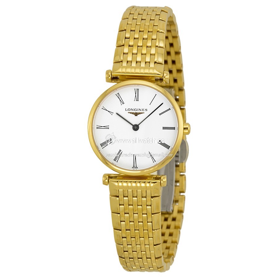 Longines L4.209.2.11.8 La Grande Classique Ladies Quartz 18kt Gold-tone Stainless Steel