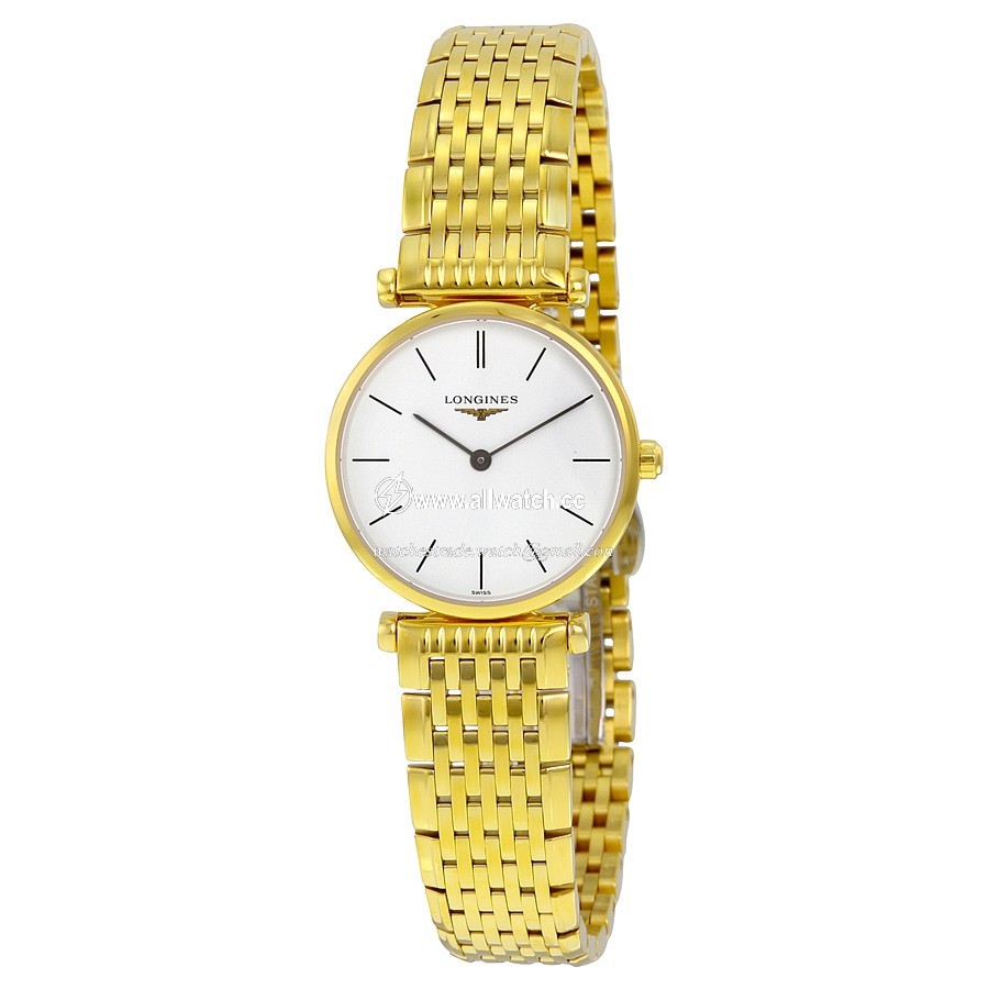 Longines L4.209.2.12.8 La Grande Classique Ladies Quartz Gold-plated Stainless Steel