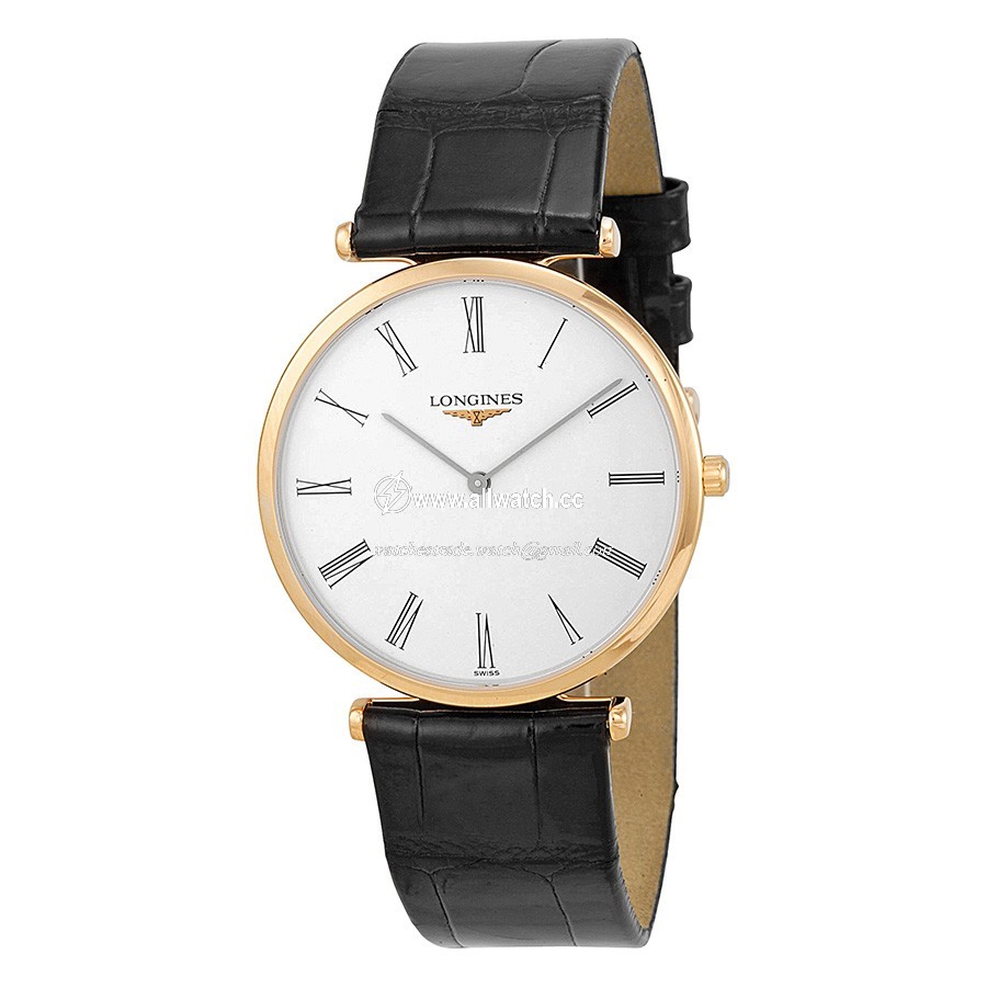 Longines L4.709.1.11.2 La Grande Classique Mens Quartz 18kt Rose Gold-plated Stainless Steel