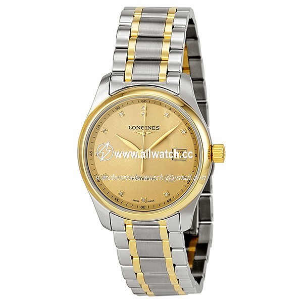 Longines L22575377 Master Collection Ladies Automatic 18kt Gold-plated Stainless Steel