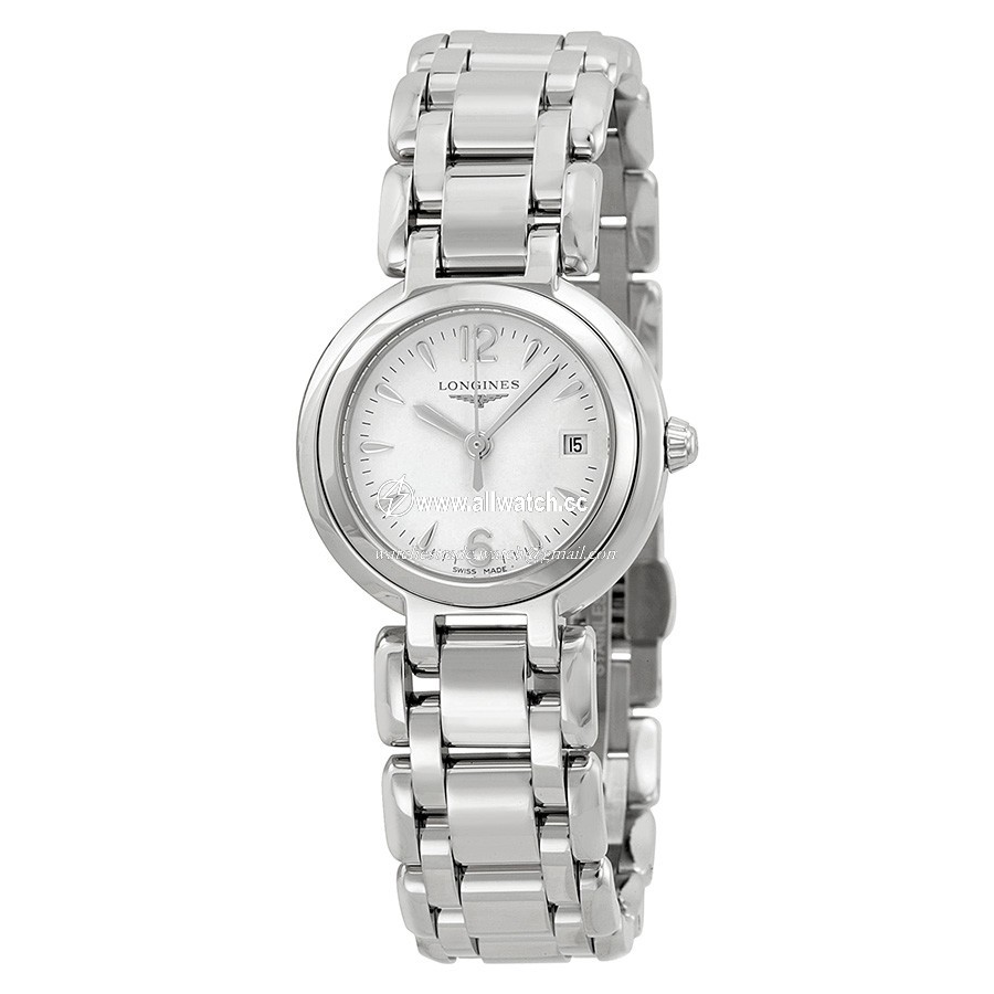 Longines L8.110.4.16.6 PrimaLuna Ladies Quartz Stainless Steel