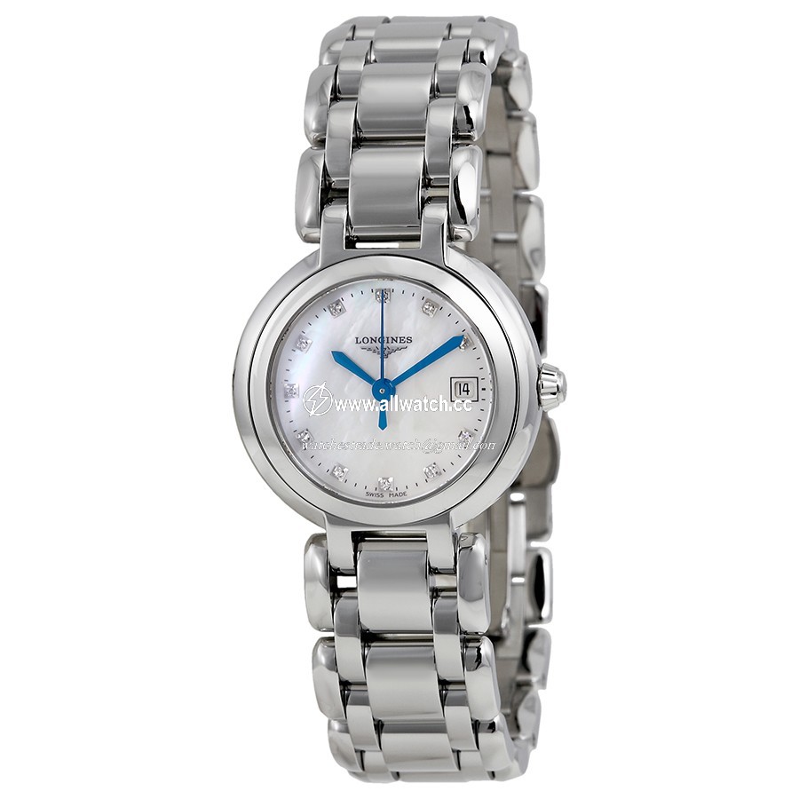 Longines L8.110.4.87.6 PrimaLuna Ladies Quartz Stainless Steel