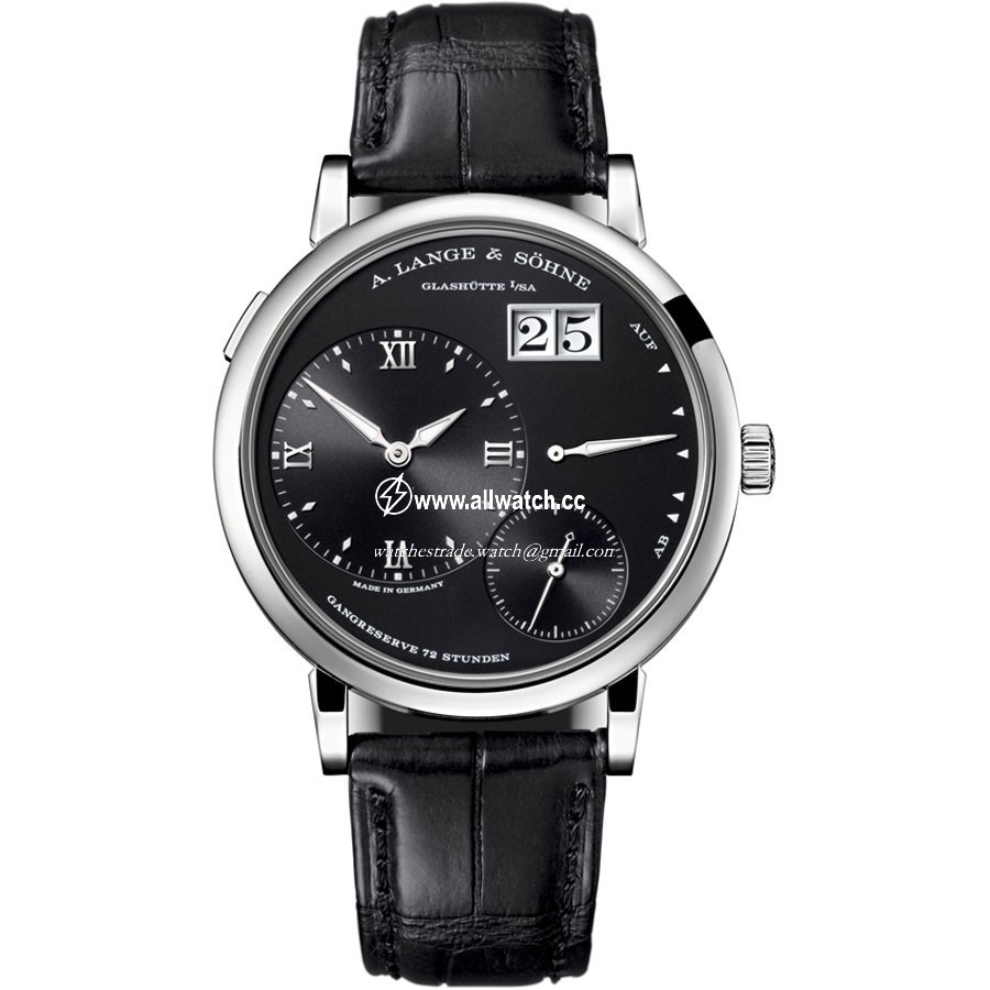 A. Lange & Sohne 117.028 Mens Hand Wind 18kt White Gold