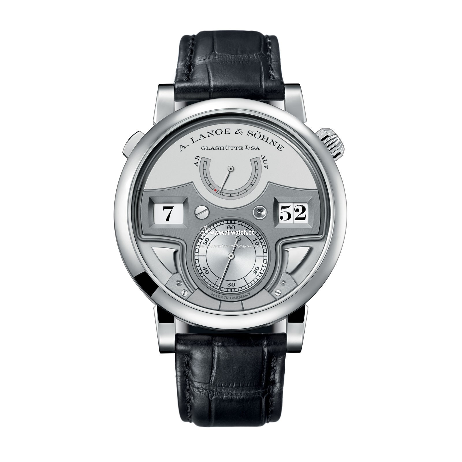 A. Lange & Sohne 147.025 Mens Hand Wind Platinum