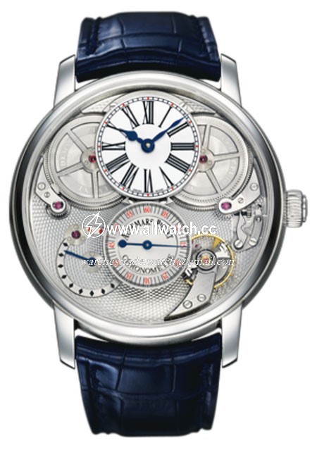 Audemars Piguet 26153PT.OO.D028CR.01 Jules Audemars Mens Hand Wind 950 Platinum