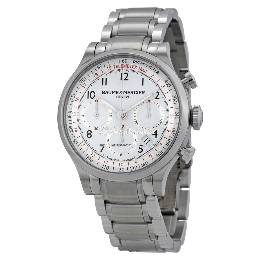 Baume et Mercier 10061 Capeland Mens Automatic Stainless Steel