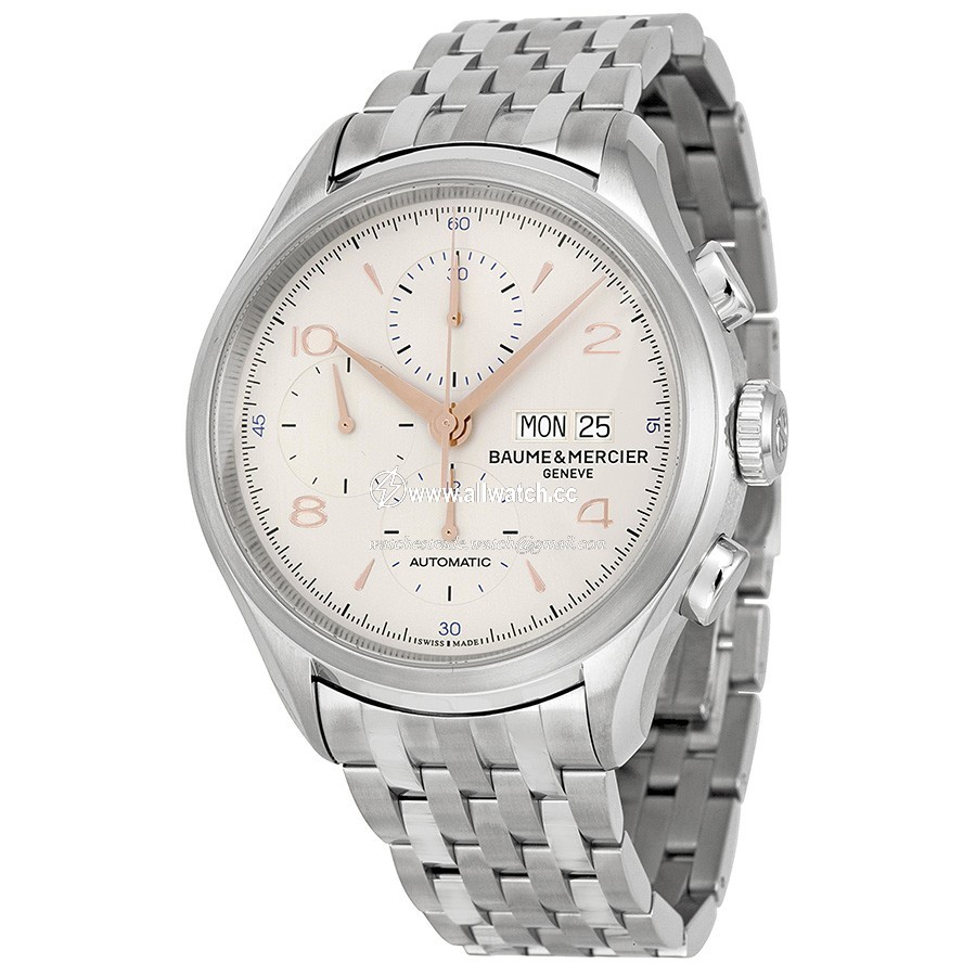 Baume et Mercier 10130 Clifton Mens Automatic Stainless Steel