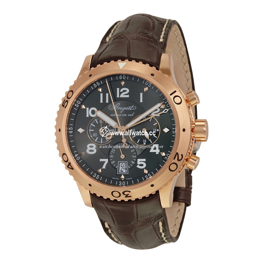 Breguet 3810BR929ZU Type XX / Type XXI Mens Automatic 18kt Rose Gold