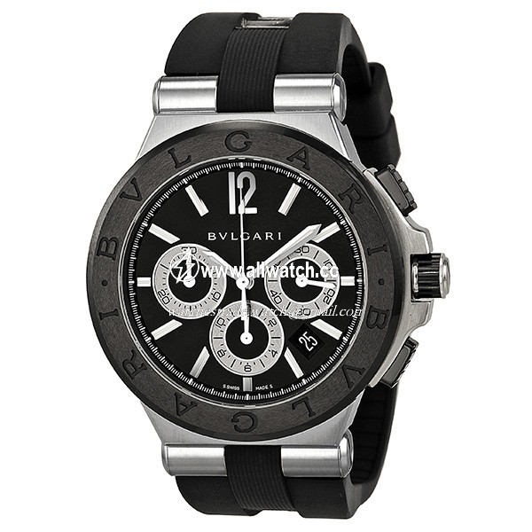Bvlgari DG42BSCVDCH Diagono Mens Automatic Stainless Steel