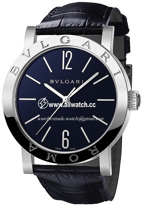 Bvlgari 102188 Mens Hand Wind 18 Carat White Gold