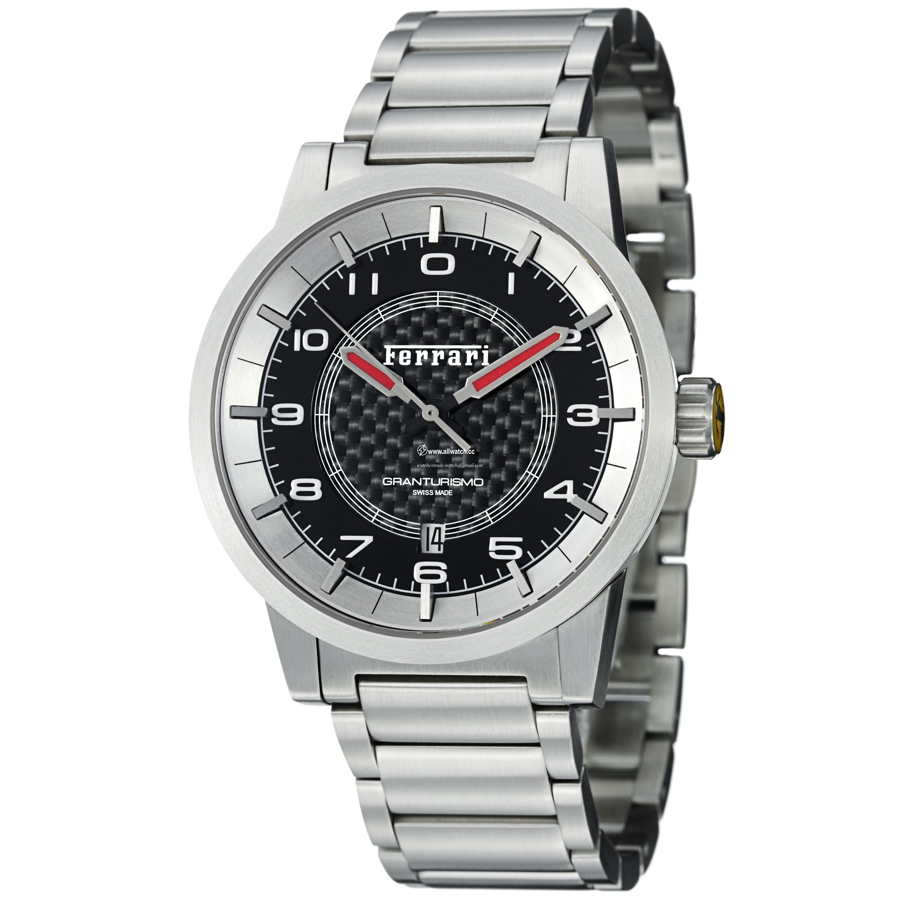 Ferrari FE-12-ACC-CM-BK Mens Automatic Stainless Steel