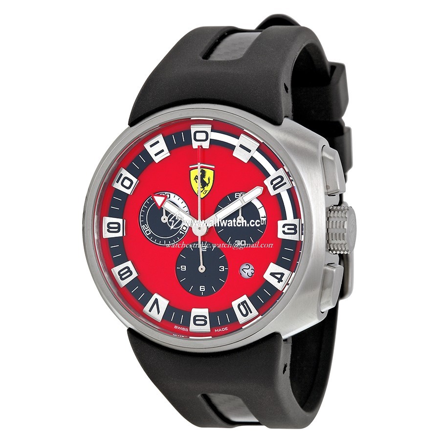 Ferrari FE-10-ACC-CG-FC-RD F1 Mens Quartz Stainless Steel