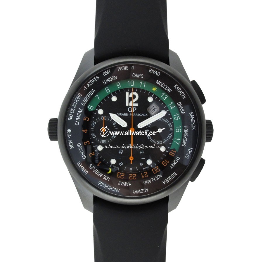 Girard Perregaux 49820-32-652-FK6A Worldwide Time Control Mens Automatic Titanium