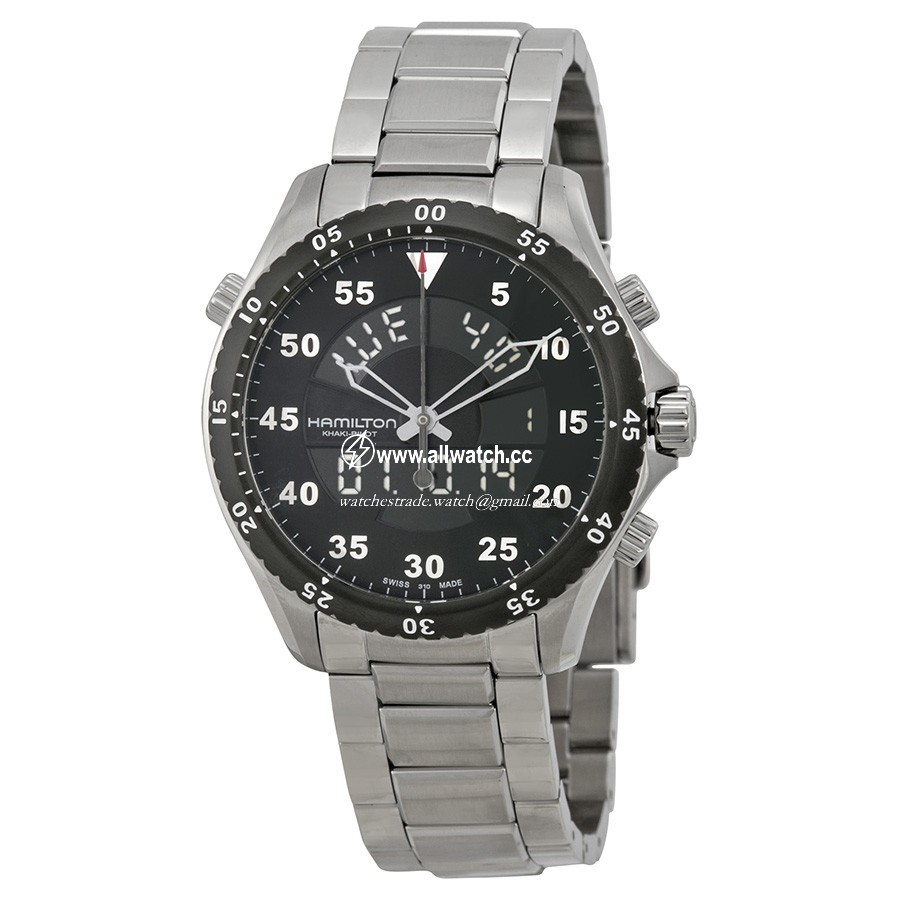 Hamilton H64554131 Khaki Mens Quartz Stainless Steel