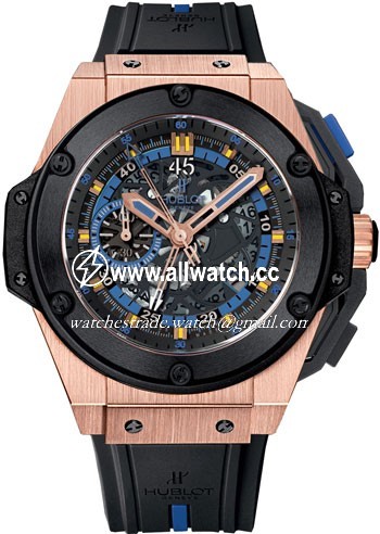 Hublot 716.OM.1129.EURO UEFA Euro Mens Quartz 18kt Rose Gold