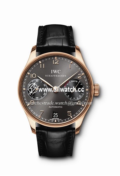 IWC IW500125 Portuguese Mens Automatic 18 kt Rose Gold