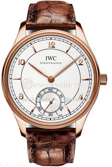 IWC IW544503 Portuguese Mens Hand Wind 18kt Rose Gold
