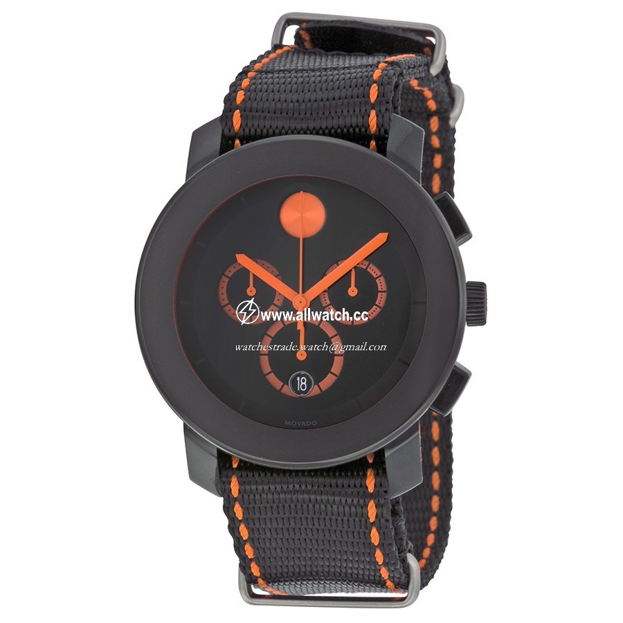 Movado 3600310 Mens Quartz Black TR90 Composite
