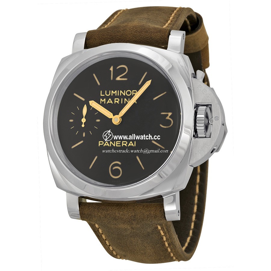 Panerai PAM00422 Luminor Mens Hand Wind Polished Stainless Steel