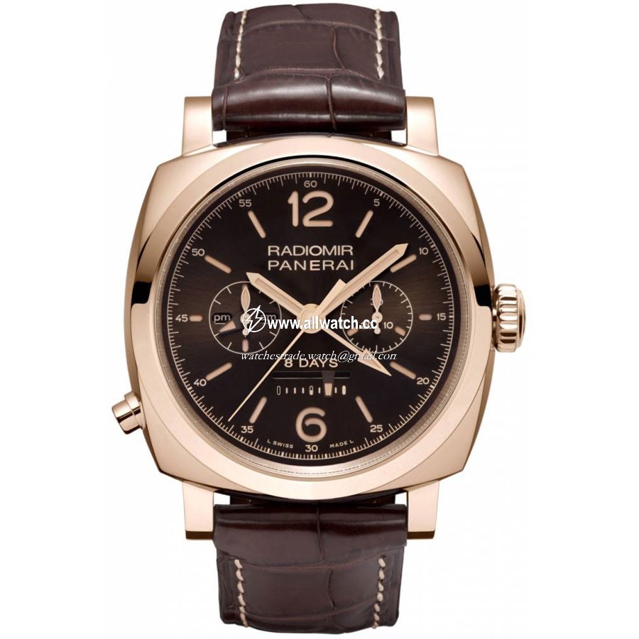 Panerai PAM00502 Radiomir 1940 Mens Hand Wind 18kt Rose Gold