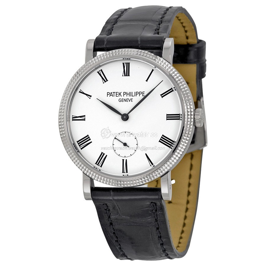 Patek Philippe 7119G-010 Calatrava Mens No 18kt White Gold