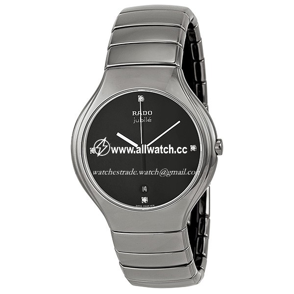 Rado R27654742 Jubile Mens Quartz Platinum-tone Ceramic