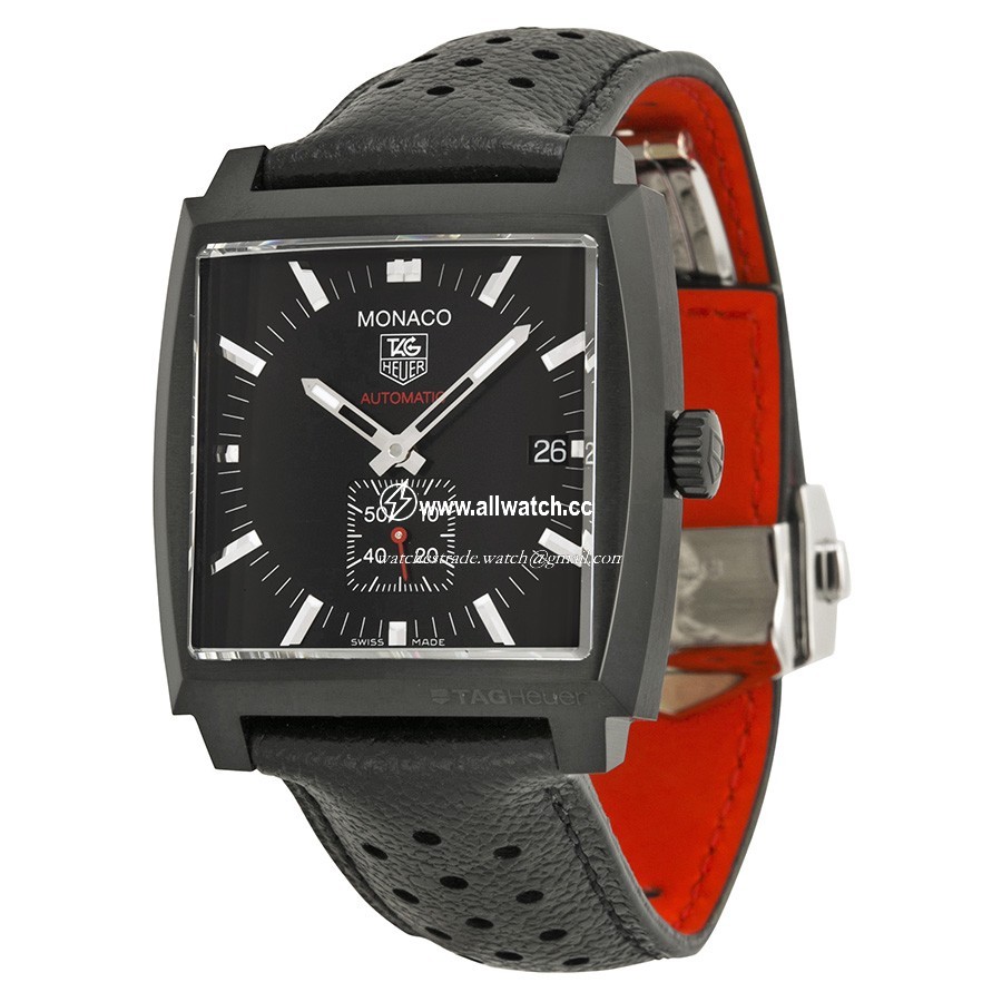 Tag Heuer WW2119.FC6338 Monaco Mens Automatic Titanium Carbide Coated Steel