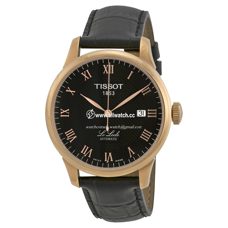Tissot T41542353 T-Classic Collection Mens Automatic Rose Gold PVD Stainless Steel
