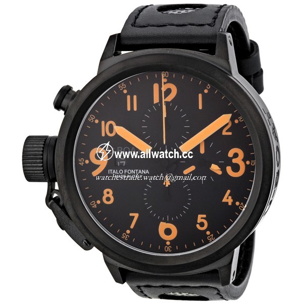 U-Boat 6122 Flightdeck Mens Automatic Stainless Steel