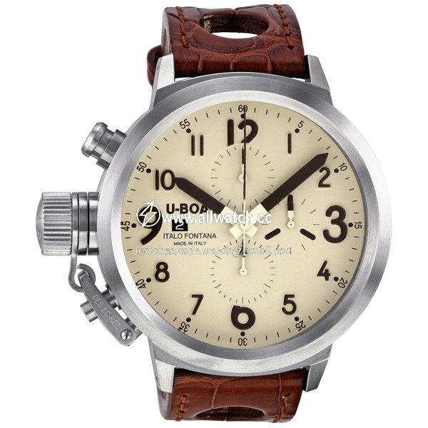U-Boat 6118 Flightdeck Mens Automatic Stainless Steel