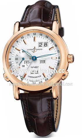 Ulysse Nardin 322-88-91 GMT Perpetual Mens Automatic 18kt Yellow Gold