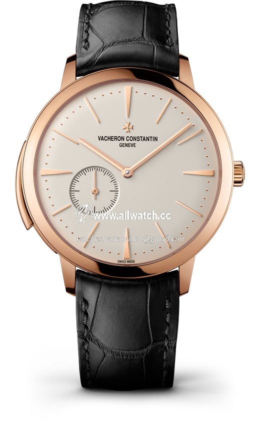 Vacheron Constantin 30110/000R-9793 Patrimony Mens Hand Wind 18 Carat Pink Gold