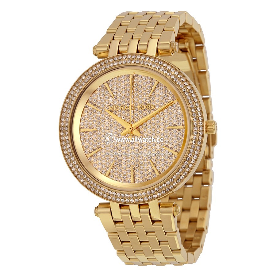 Michael Kors MK3438 Darci Ladies Quartz Gold-tone Stainless Steel