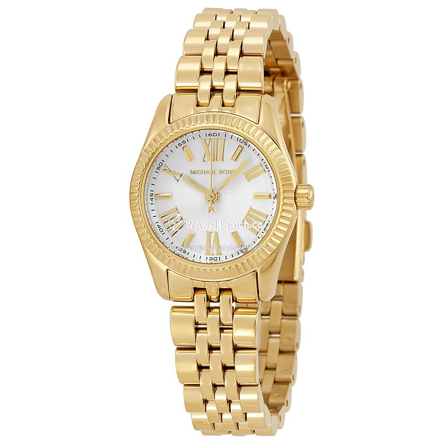 Michael Kors MK3229 Lexington Ladies Quartz Gold-tone Stainless Steel