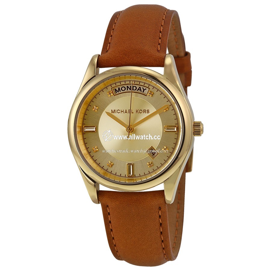Michael Kors MK2374 Ladies Quartz Gold-tone Stainless Steel
