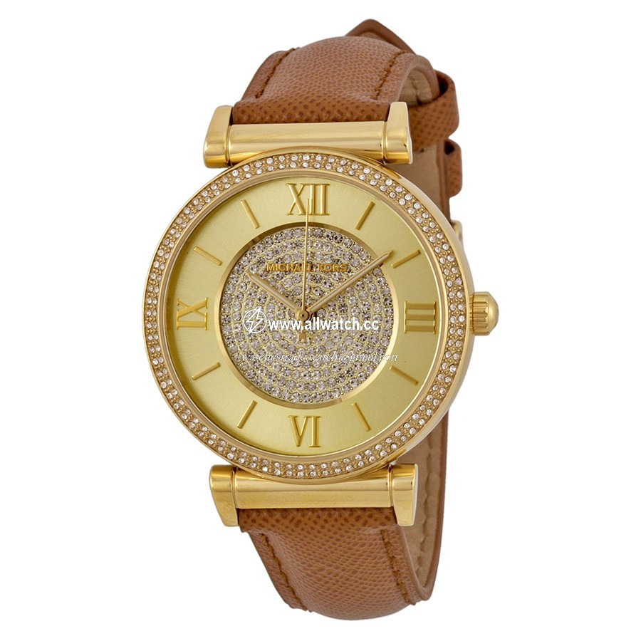Michael Kors MK2375 Ladies Quartz Gold-tone Stainless Steel