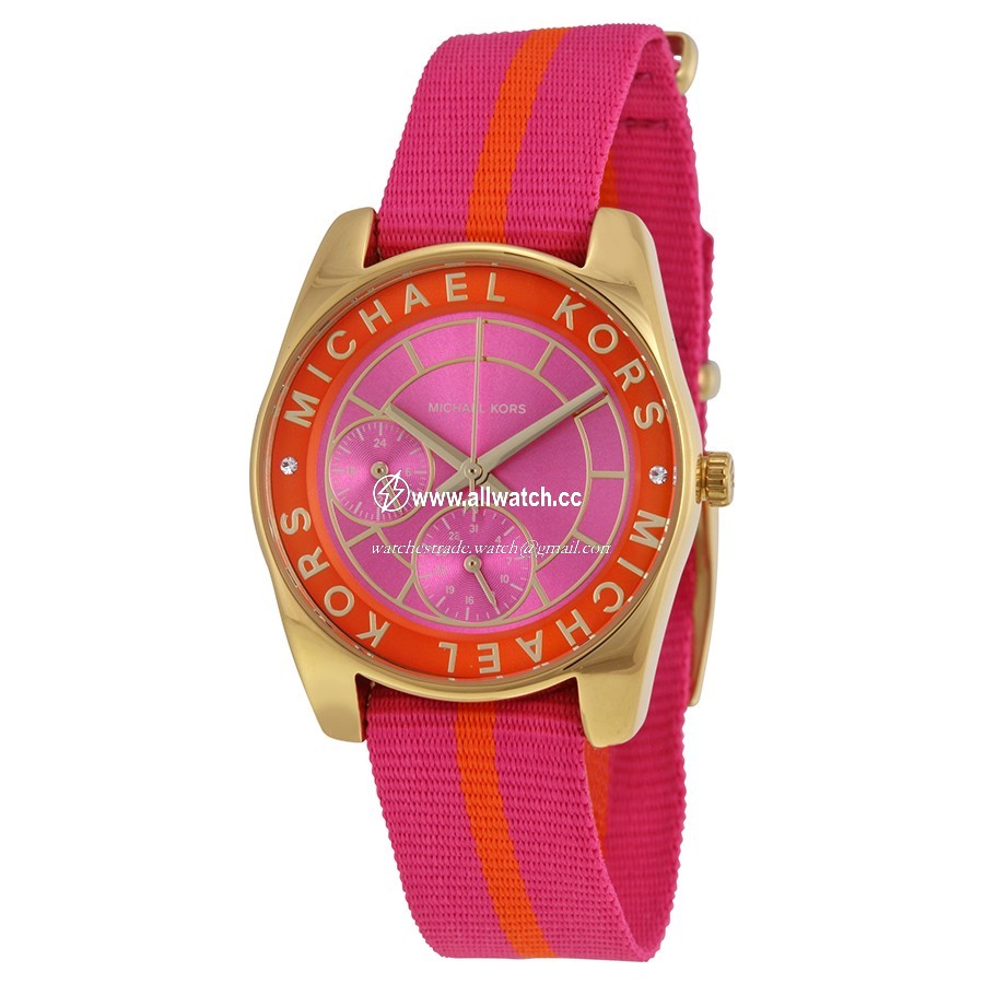 Michael Kors MK2401 Ladies Quartz Gold-tone Stainless Steel