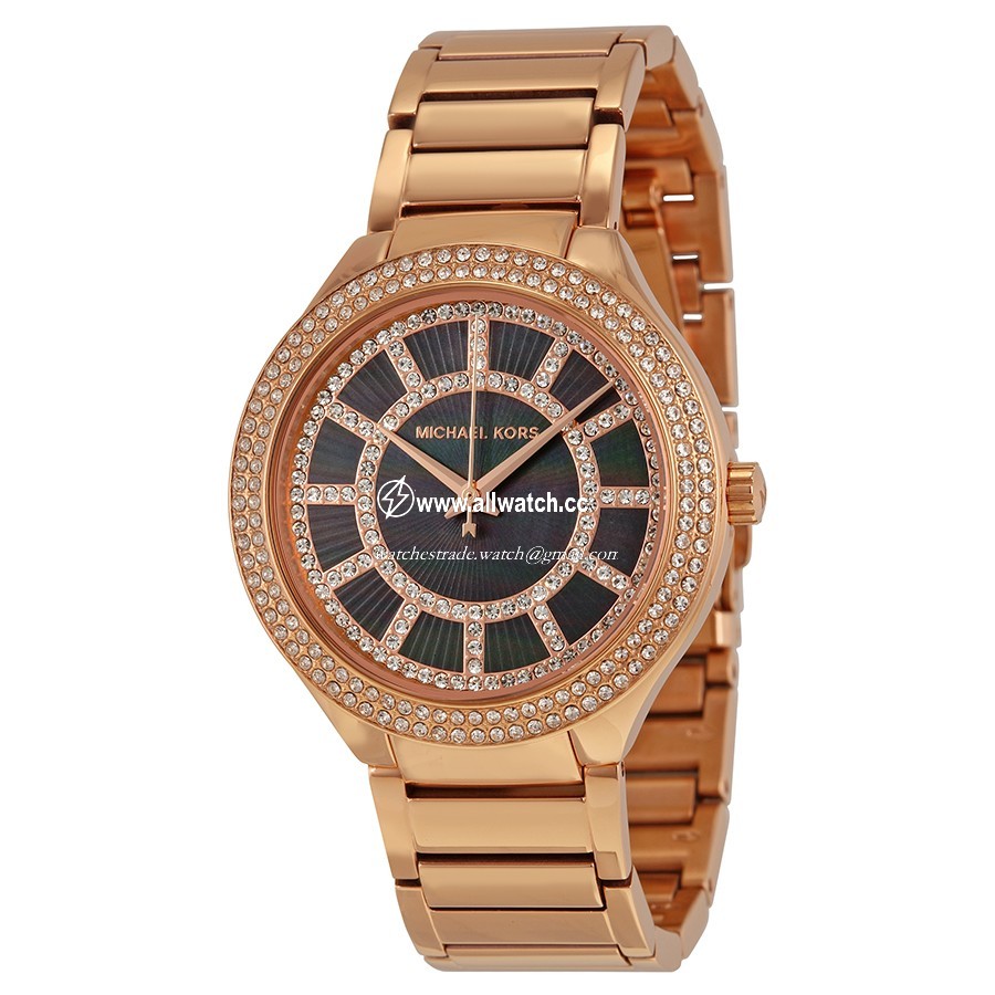 Michael Kors MK3397 Ladies Quartz Rose Gold-tone Stainless Steel