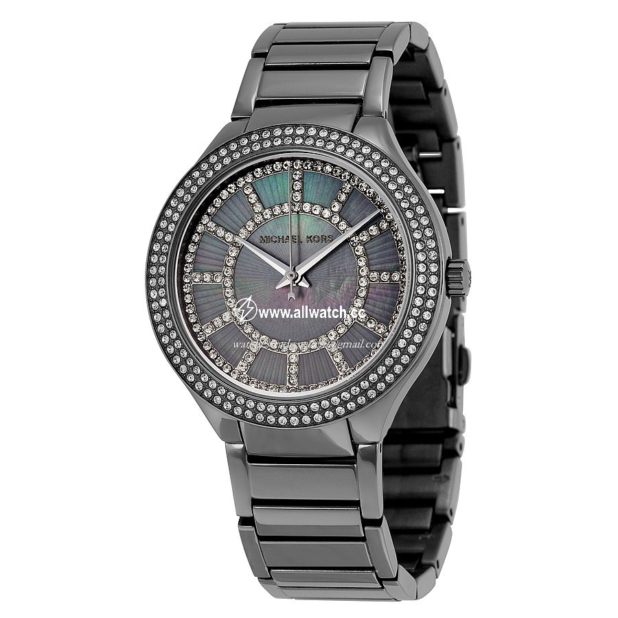 Michael Kors MK3410 Ladies Quartz Gunmetal-plated Stainless Steel