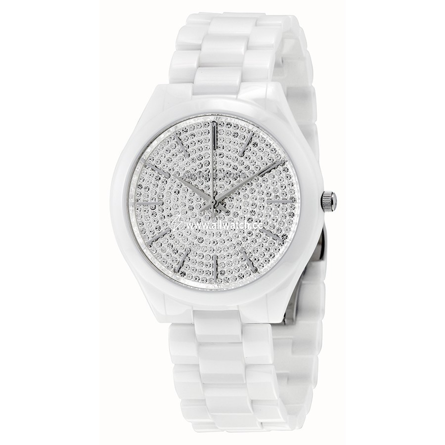 Michael Kors MK3448 Ladies Quartz White Ceramic